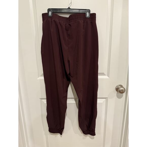 Victoria's Secret Sport Elastic Pull-On Windbreak Joggers Pants Purple Size L - Picture 6 of 9